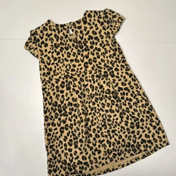 Old Navy Leopard Print Kids Dress - Picture 3 of 7